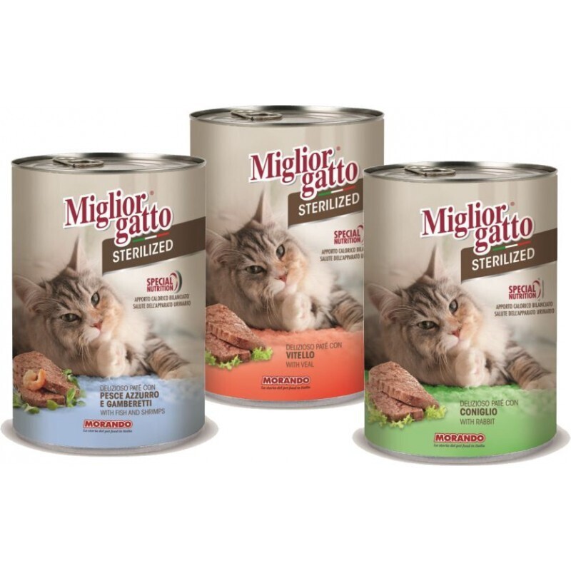 Miglior Gatto Sterilised σε Πολλές Γεύσεις 400gr